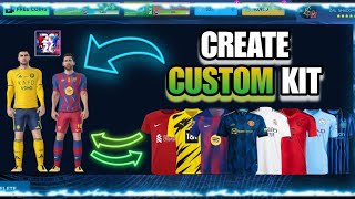 How to create your own custom kit in dream league soccer 2026 screenshot 5