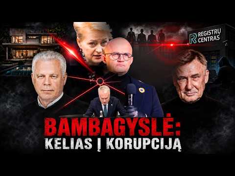Bambagyslė: kelias į korupciją | Kas pirko pavogtus Registrų centro duomenis?