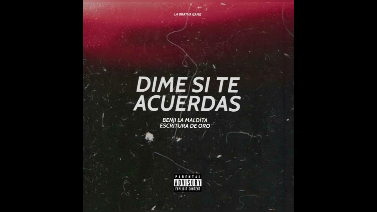 BENJIDIME SI TE ACUERDAS (audioOficial) FT Z.E.R.O FT MALDITO JOSTYN YouTube