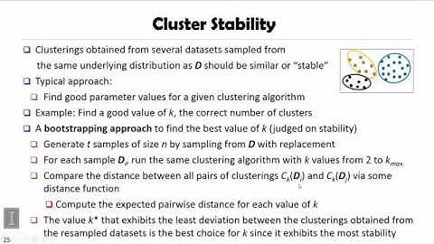 DATA MINING   5 Cluster Analysis in Data Mining   6 9 Cluster Stability