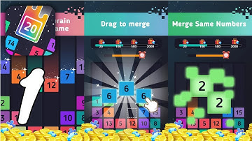 Merge Block Master Gameplay Walkthrough #1 (Android, IOS)