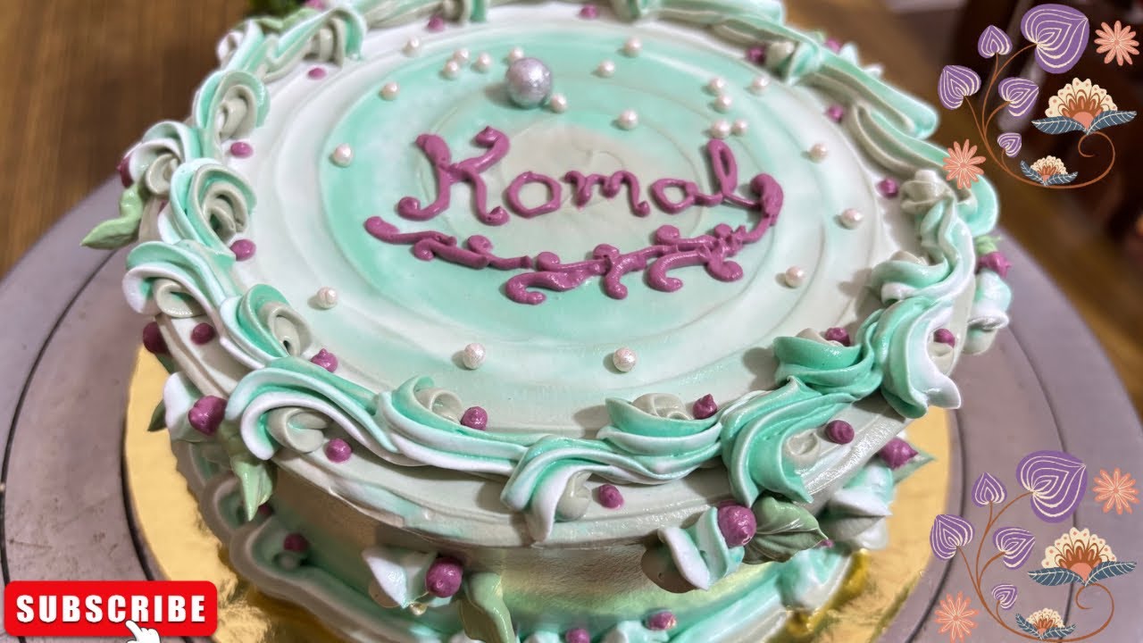 1/2kg Birthday Cake Decorating for women | Birthday Cake Decorating ideas | Wonderful Cake Design 