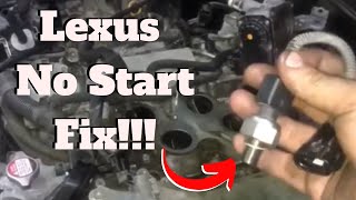 Lexus IS250 no start no communication fix