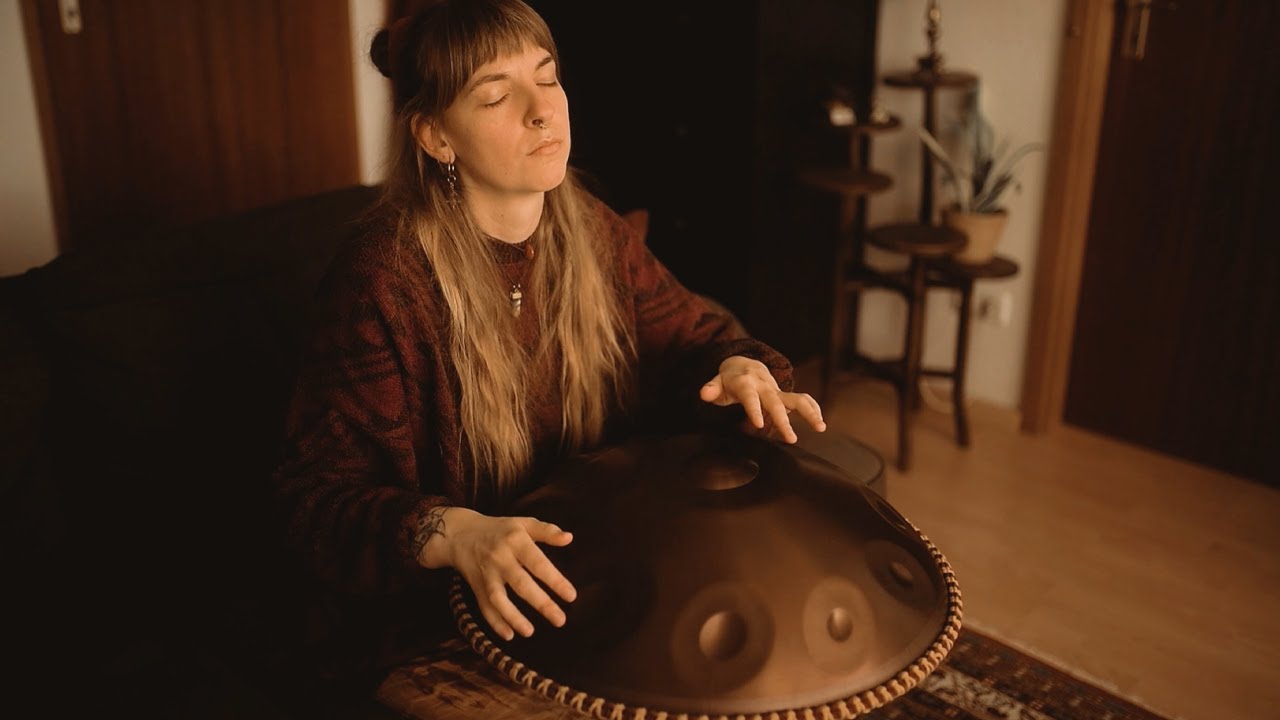 Wandering Through the Darkest Nights - Changeofcolours | Relaxing Handpan music | Ayasa C Aegean