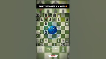 Easily check mate in 10 moves #shorts #ytshorts #fyp #chess