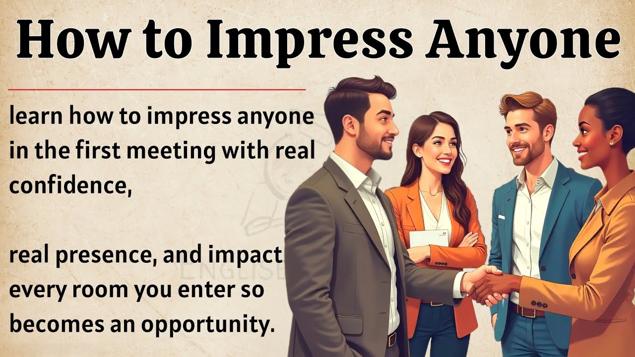 How to Impress Anyone in First Meeting || Attract People in 90 Sec || Improve Your English Fluency 