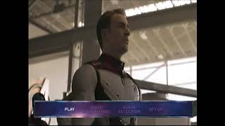 Opening To Avengers Endgame 2019 Blu-Ray