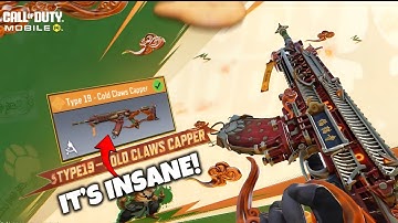 New Legendary Type 19 - Cold Claws Capper is insanely good!