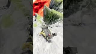 1956 Taxi Vs Giant Lava Pit