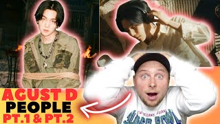 SUGA ( AGUST D ) 사람 Pt.2 (feat. 아이유)' Official MV REACTION