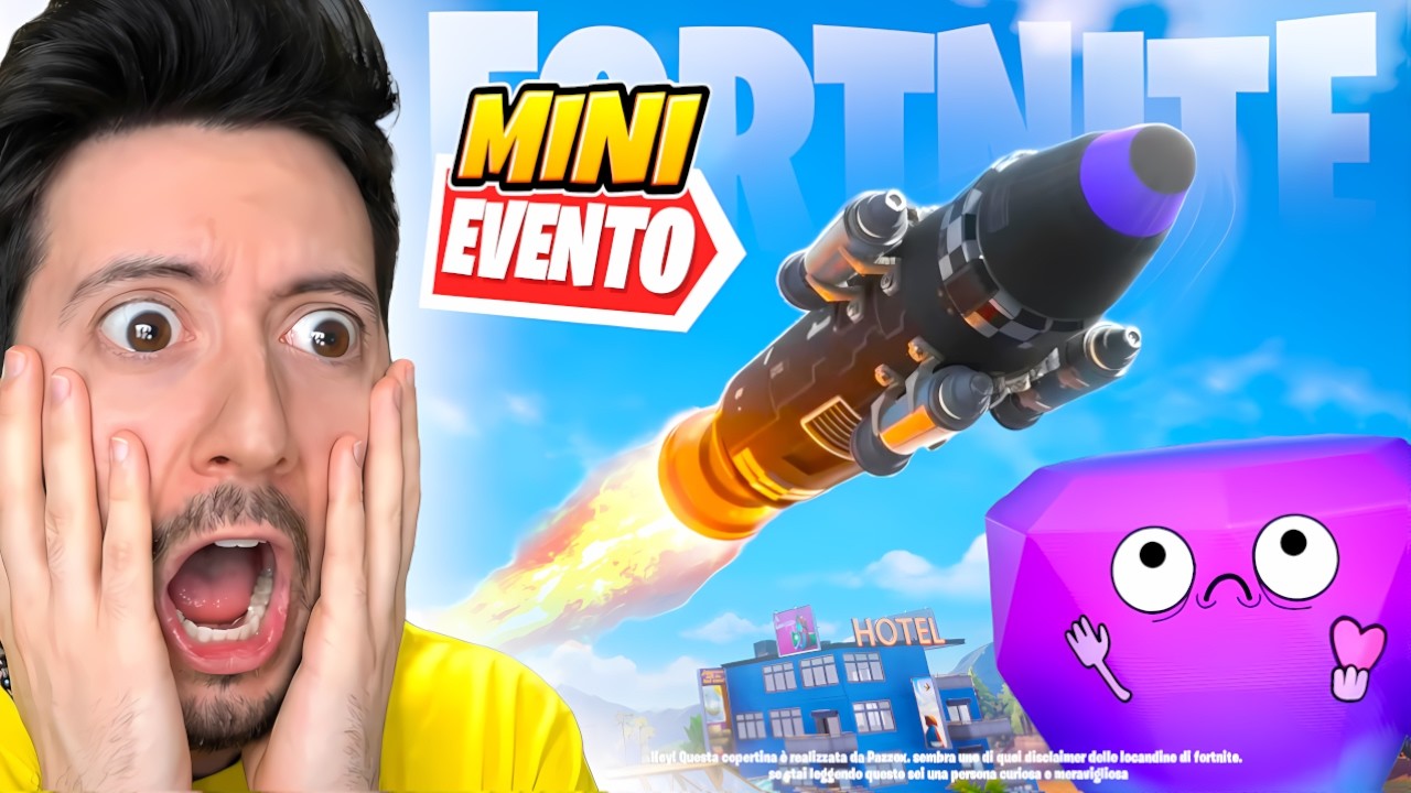 REAGISCO ALL'EVENTO SEGRETO DEL VISITATORE DEI SETTE SU FORTNITE CAPITOLO 7!