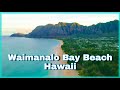 Waimanalo Bay Beach | Oahu, Hawaii | Drone Footage 2021