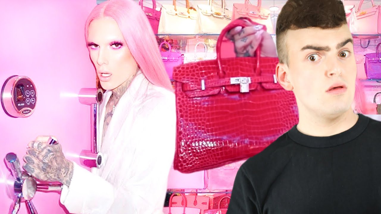 Reacting to Jeffree Star's Closet Tour (Birkins ≠ Taste), on YouTube