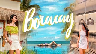 Boracay Vlog! Cafes, Island Hopping, Activities, Manila Layover &amp; My First Solo Flight!