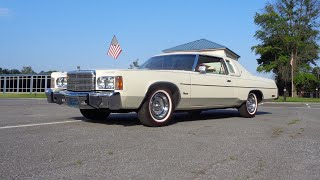 Survivor 1977 Chrysler Newport St. Regis Roof in White & Drive on My Car Story with Lou Costabile