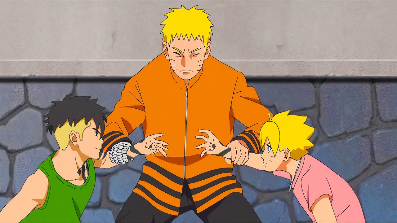 ボルトvsカワキ ナルトはボルトとカワキの戦いを止める Youtube