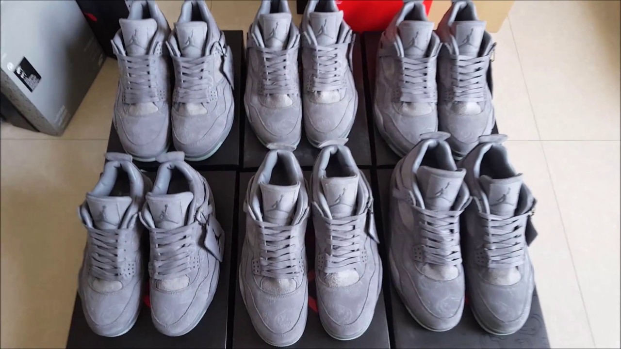 air jordan 4 grey suede