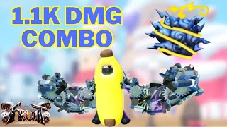 THE 1100 DAMAGE MAGNET COMBO IS OP!! [FRUIT BATTLEGROUNDS] screenshot 2
