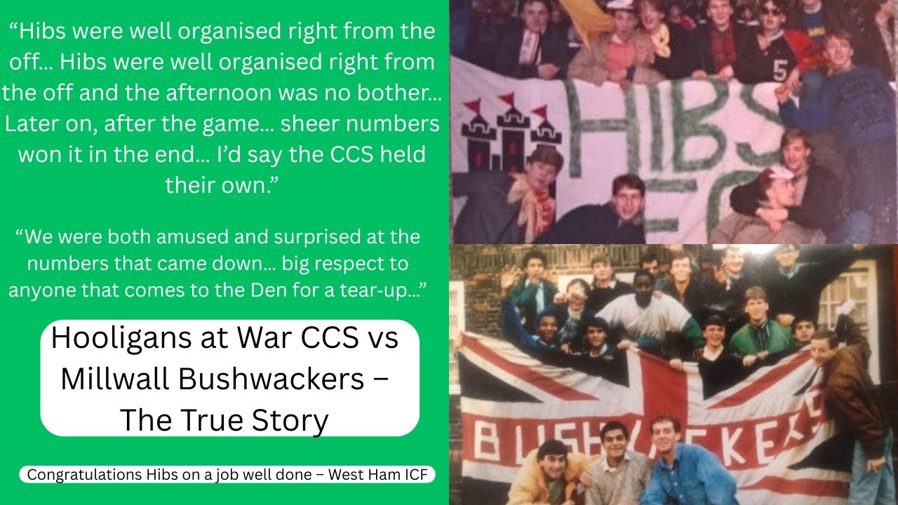 Congratulations CCS" – How Hibs Shocked Millwall & Earned West Ham ICF Respect