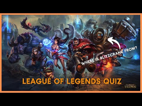 League of Legends Quiz Trivia Test