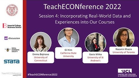 [Full Session] Incorporating Real-World Data and Experiences into Our Courses
