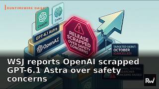 WSJ reports OpenAI scrapped GPT-6.1 Astra over safety concerns — and more by RuntimeWire (Sep 28th)