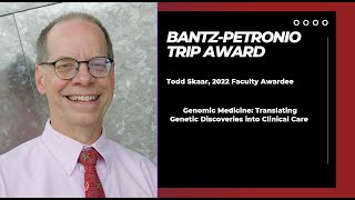 2022 Bantz-Petronio Translating Research Into Practice (TRIP) Faculty Award Research Video