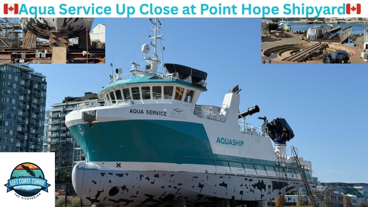 Эксклюзивный доступ: реконструкция Touring Aqua Service на верфи Point Hope Maritime