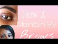 Easy to follow brow tutorial  for thick eyebrows