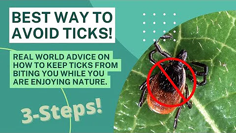 Three Steps to Prevent Getting a Tick