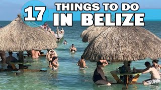 Best Things To Do In Belize 2024 4K