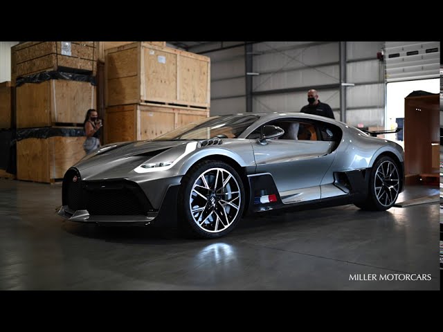 FIRST BUGATTI DIVO IN THE US!!! UNBOXING! - YouTube