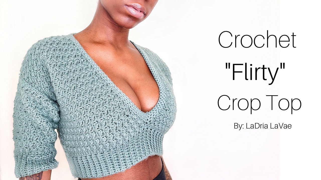 Crochet Deep V Top - YouTube