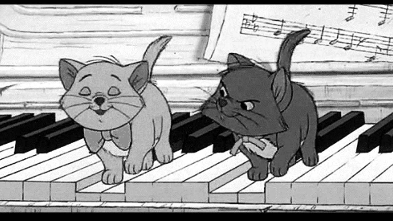 Песня веселая кошка. Коты из мультфильмов. Музыкальные коты. Котенок из мультика. Коты музыканты.