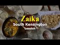 Zaika  south kensington london uk brunch  food tour