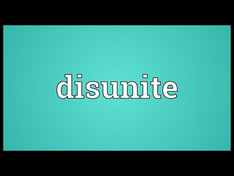 Header of disunite