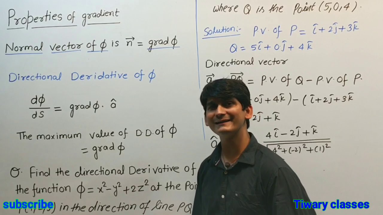 Vector calculus | gradient | Engineering mathematics - YouTube