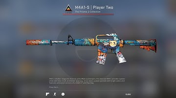 CS GO M4A1-S Player Two Showcase