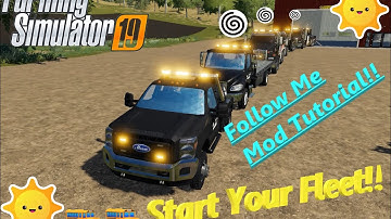 How To Install The Follow Me Mod! Farming Simulator 19! Step For Step Tutorial!!