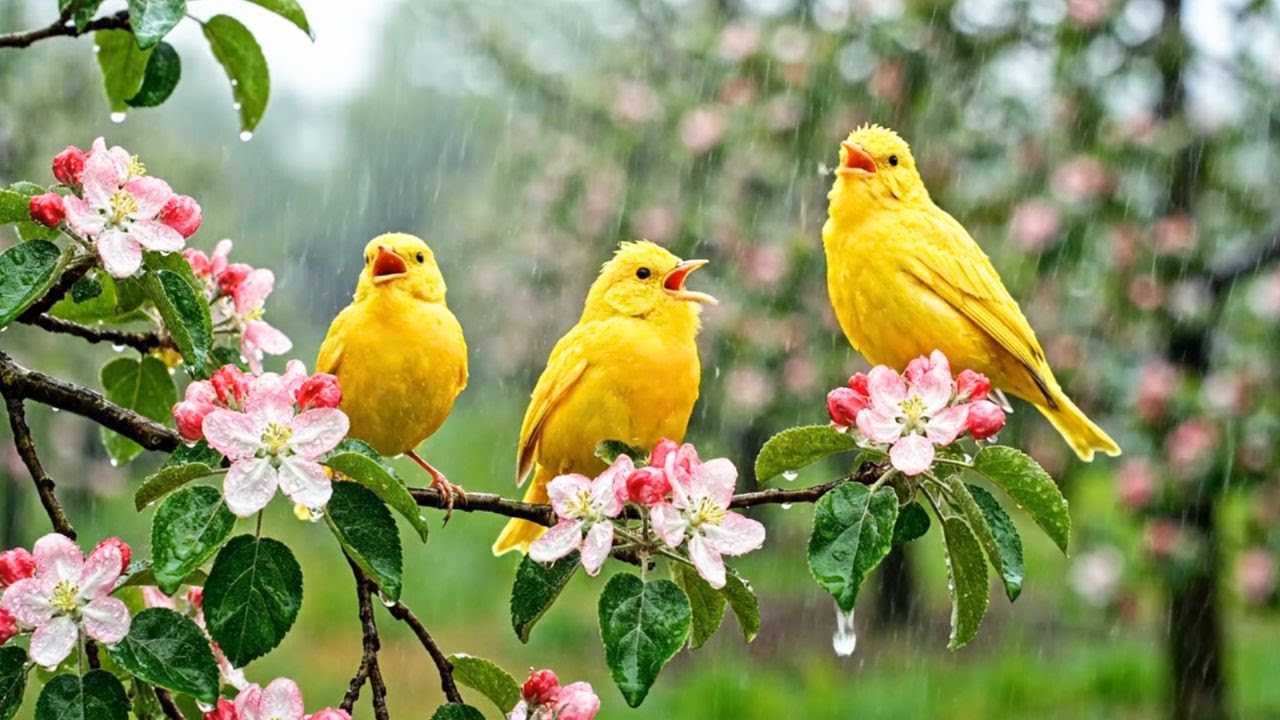 Relaxing Piano with Forest Bird Harmony 🌲 Soothing Sounds for Deep Focus