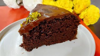 5-Minute Vegan Chocolate Cake Recipe | Quick & Decadent Dessert!