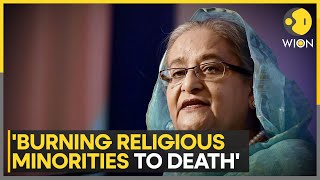 Bangladesh Turmoil: Sheikh Hasina Attacks Yunus Government Over Minority Targeting | WION News