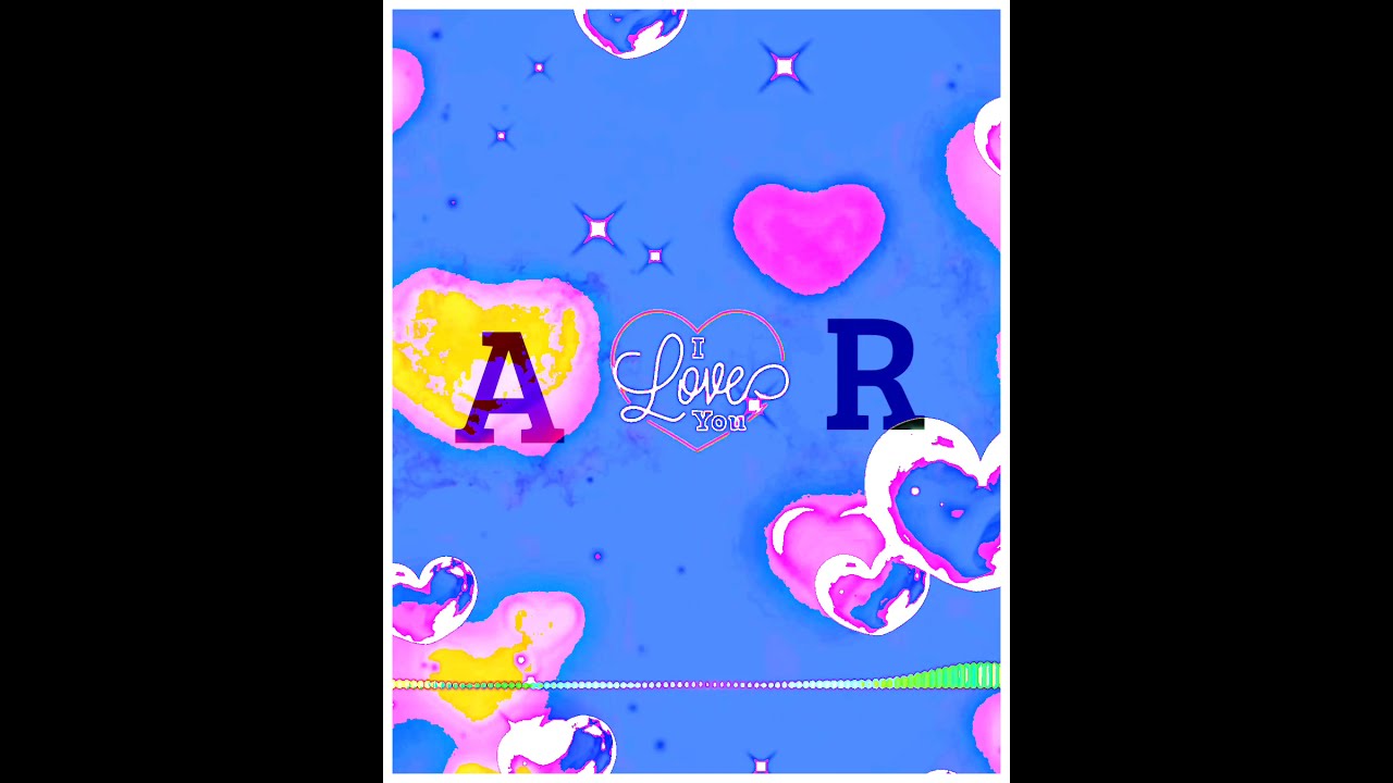 A Love R Letter A ️R Name A💞R Alphabet - YouTube