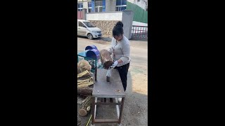Axe for Splitting Firewood, Rural Life, Time-Saving Firewood Splitter, Daily Life