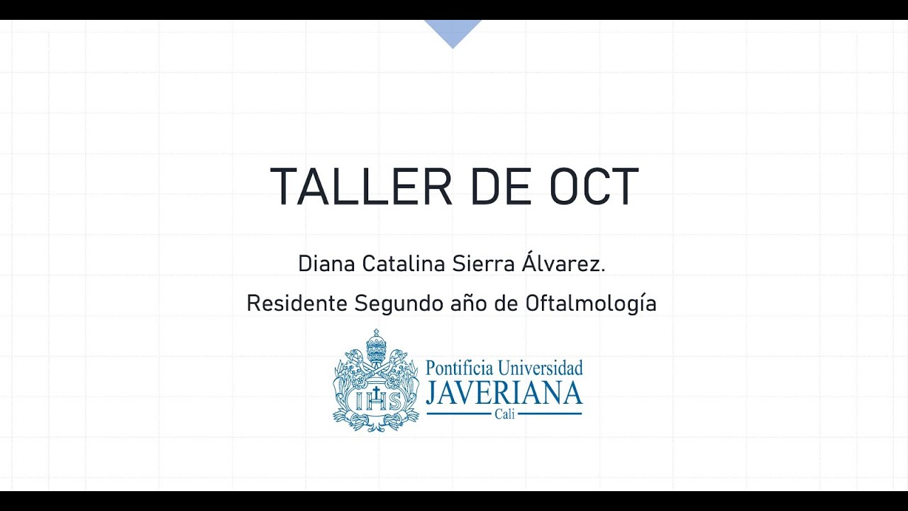 TALLER OCT DE NERVIO ÓPTICO