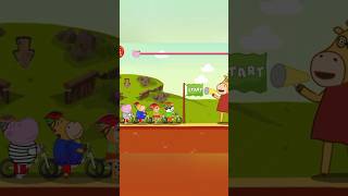 Hippo Bicycle: Kids Racing Gameplay | Kids Crazy Stunts #Hippobicyclegame #bicyclegame screenshot 2