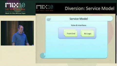 MIX10 Microsoft Silverlight and Windows Azure A Match Made for the Web