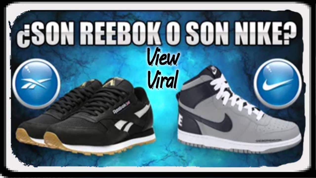 son reebok o son nike