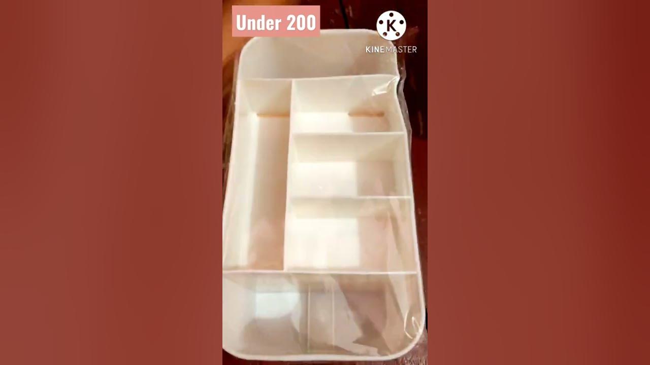 Flipkart Cosmetic Organizer under 200 😍😍 #unboxing #short