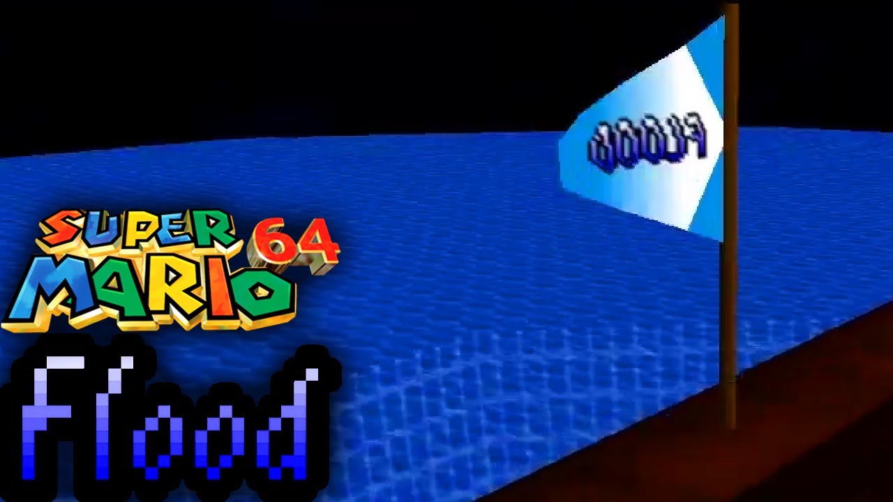 Super Mario 64: Flood - Big Boo's Hunt (4 Player)